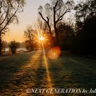 Sonnenaufgang im Winter