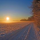 Sonnenaufgang im Wintermärchen