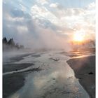 Sonnenaufgang im Yellowstone Nationalpark