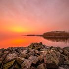 Sonnenaufgang  in Altwarp am Stettiner Haff 