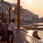 Sonnenaufgang in Amalfi