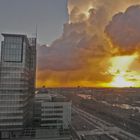 Sonnenaufgang in Amsterdam