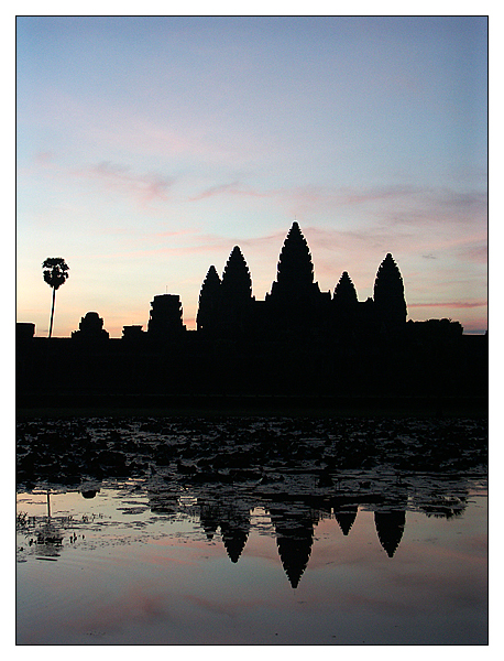 Sonnenaufgang in Angkor Wat - Siem Reap, Kambodscha