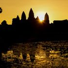 Sonnenaufgang in Ankor Wat