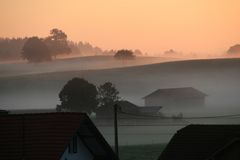 Sonnenaufgang in Antdorf