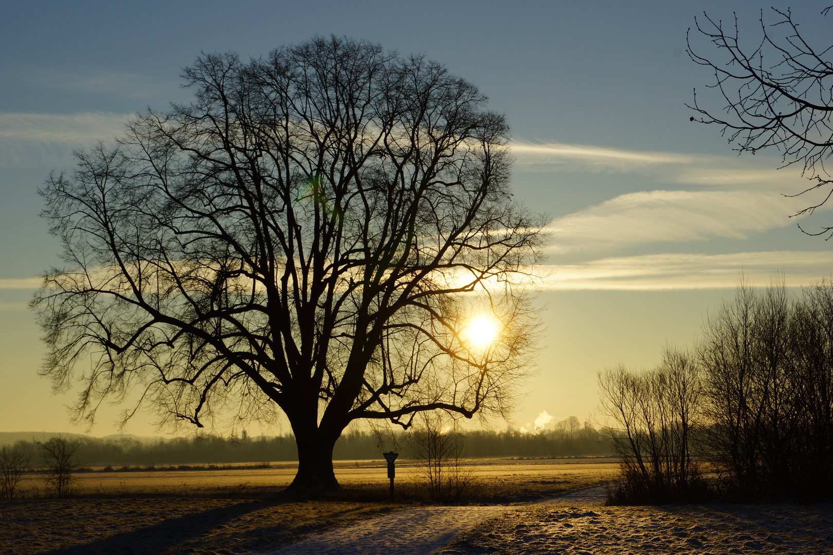 Sonnenaufgang in Atzbach