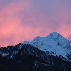 Sonnenaufgang in Außermühlwald Südtirol