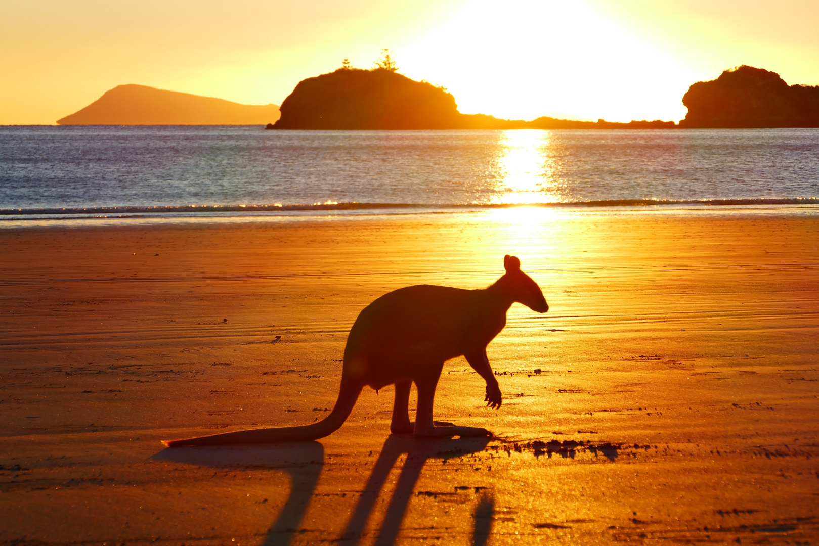 Sonnenaufgang in Australien