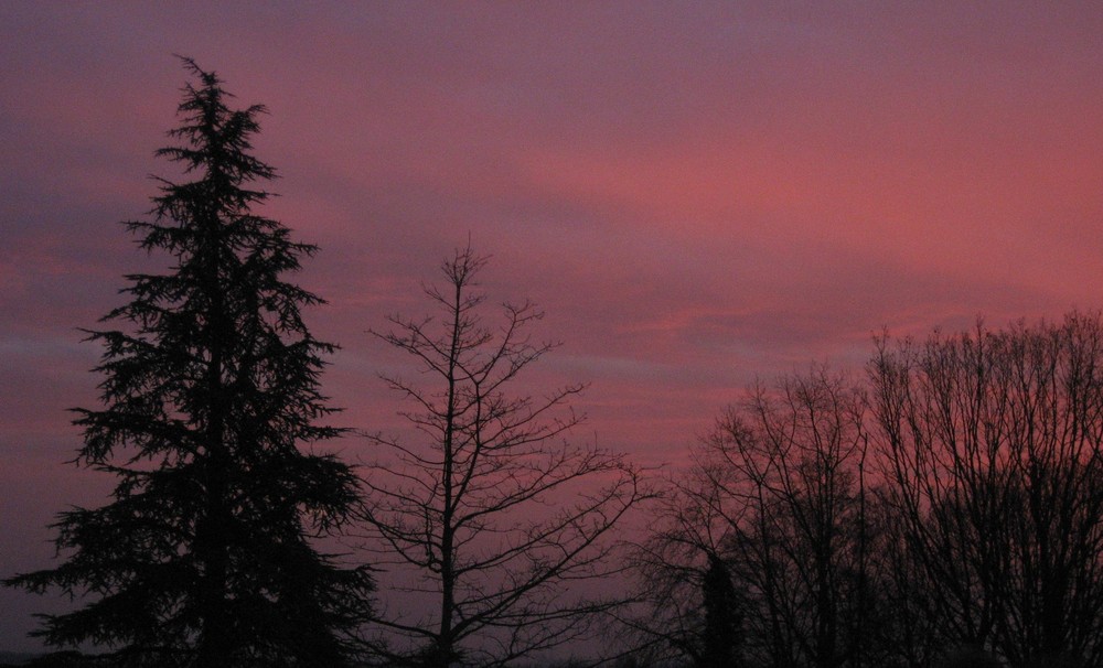 Sonnenaufgang in Bad Homburg