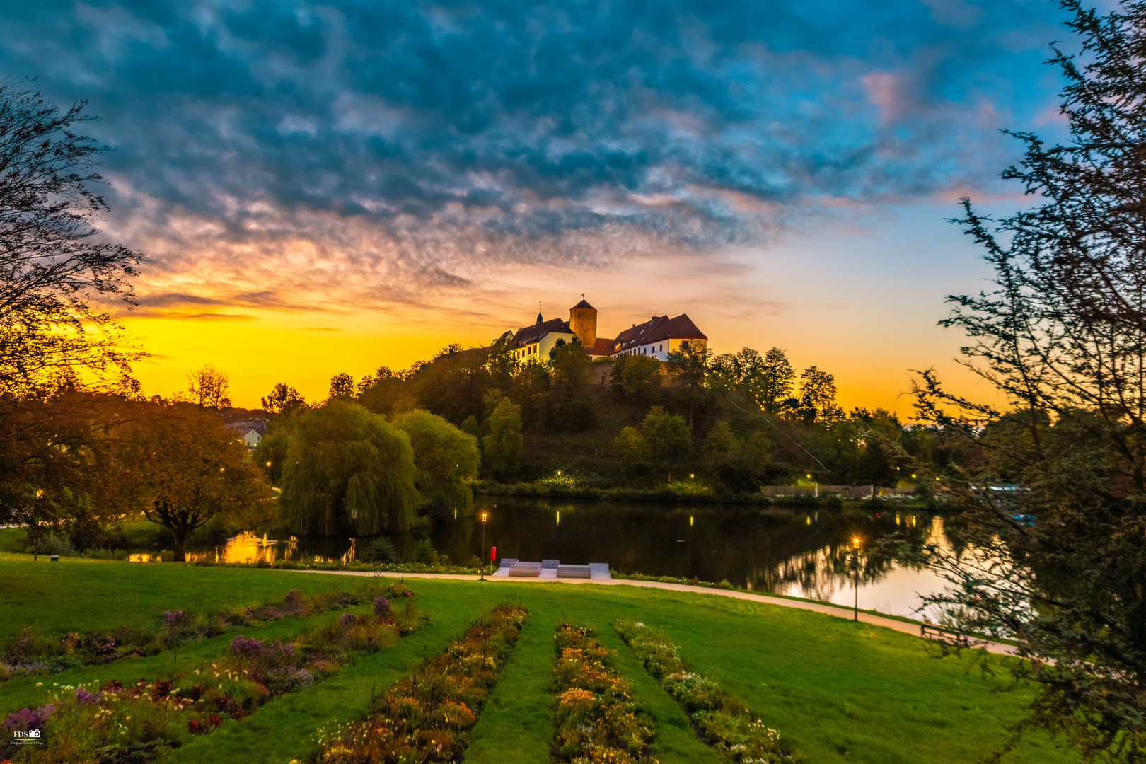 Sonnenaufgang in Bad Iburg