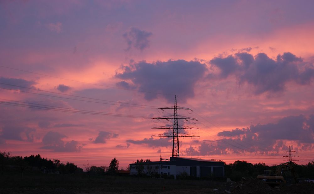 Sonnenaufgang in Bad Vilbel