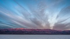 Sonnenaufgang in Badwater