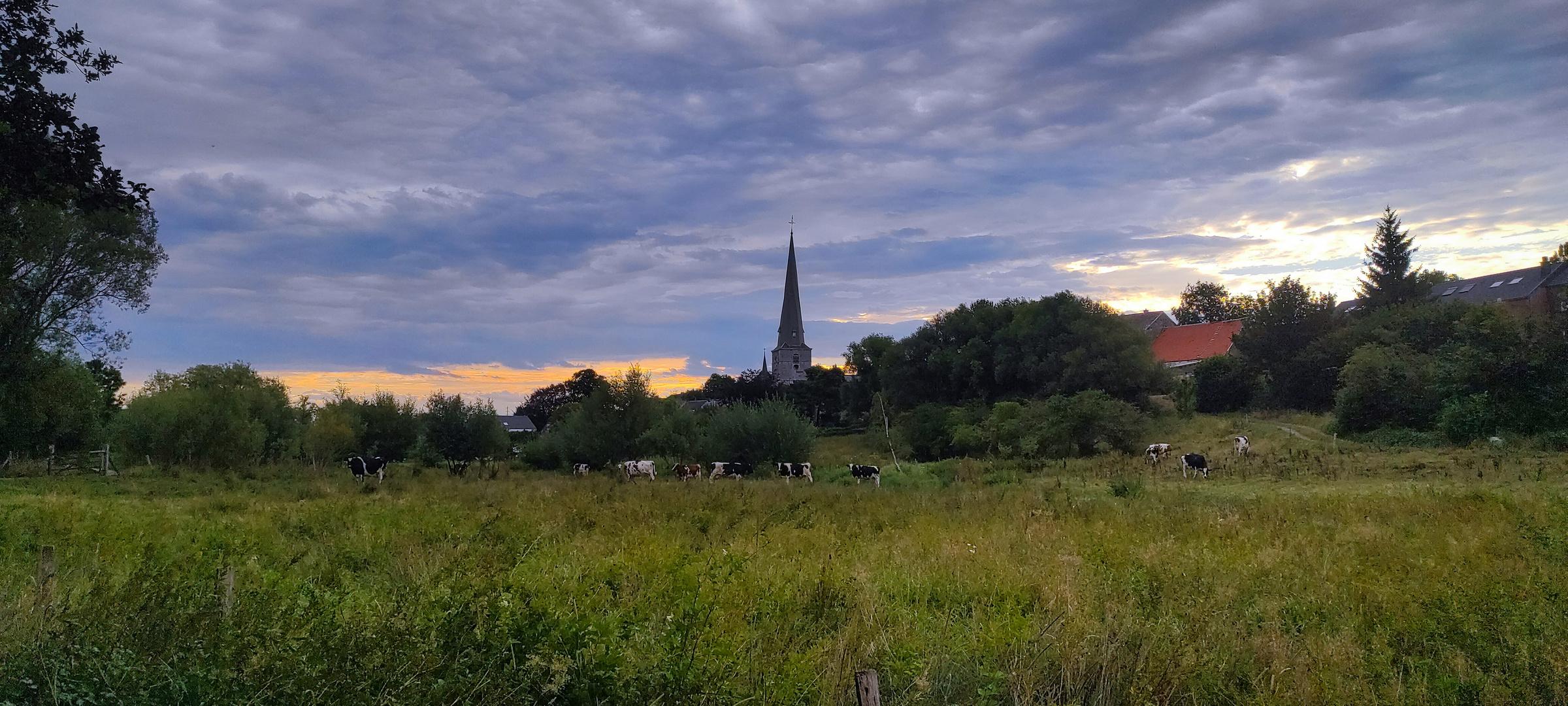 Sonnenaufgang in Baelen