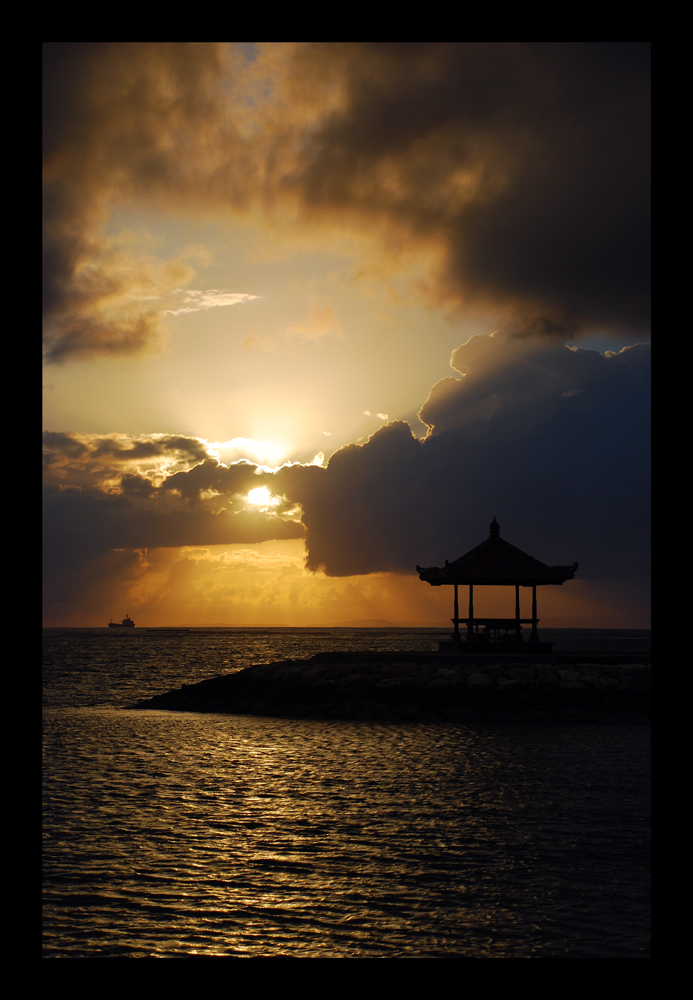 Sonnenaufgang in Bali