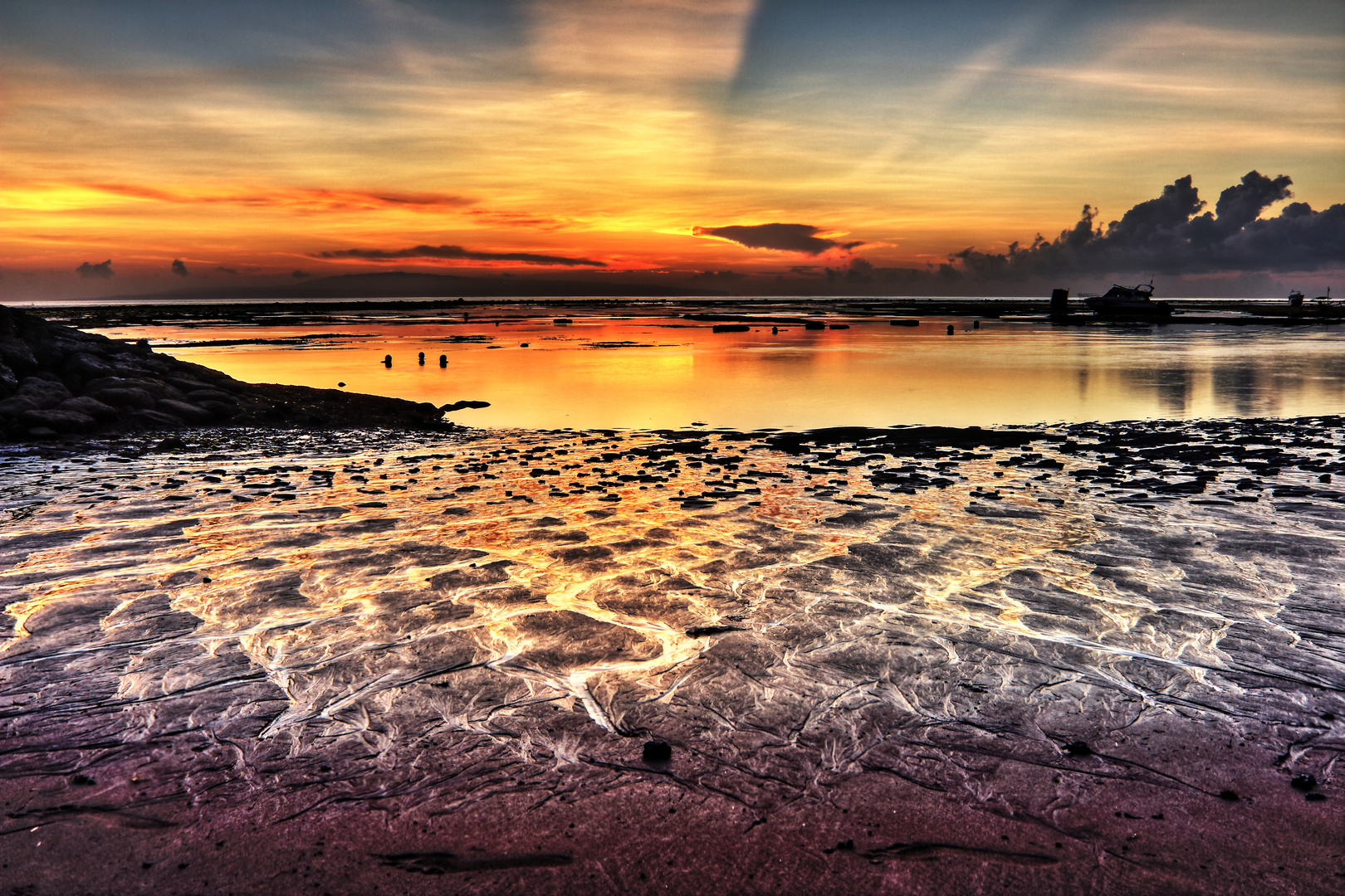 Sonnenaufgang in Bali