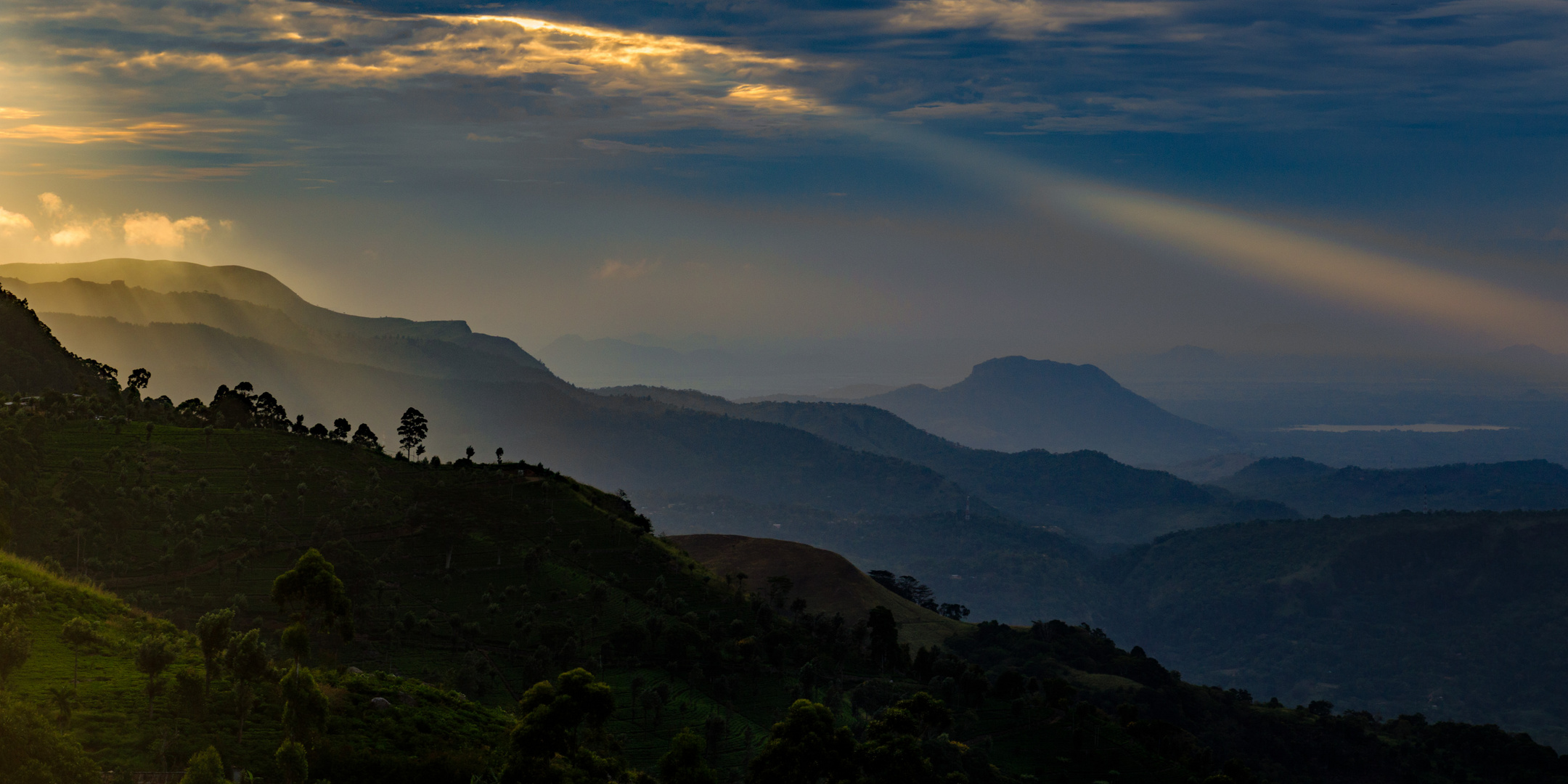 Sonnenaufgang in Bandarawela