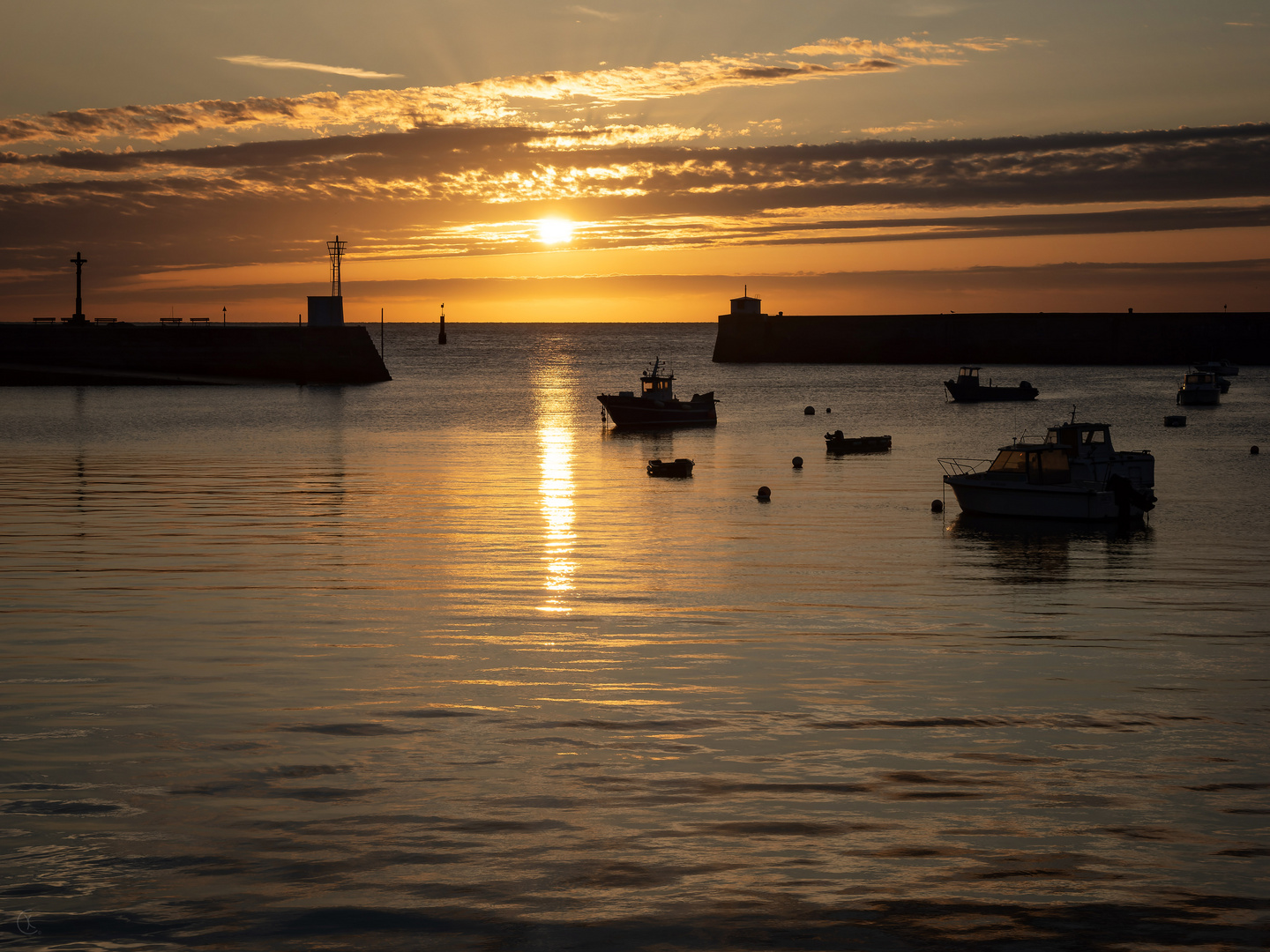 Sonnenaufgang in Barfleur