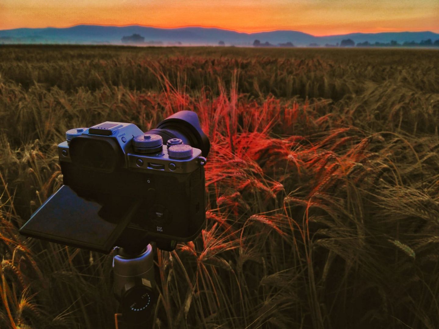 Sonnenaufgang in Bayern