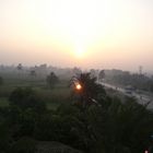 Sonnenaufgang in Beni Suef, Ägypten