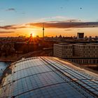 Sonnenaufgang in Berlin