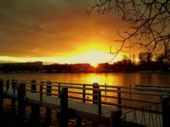 Sonnenaufgang in Berlin Köpenick