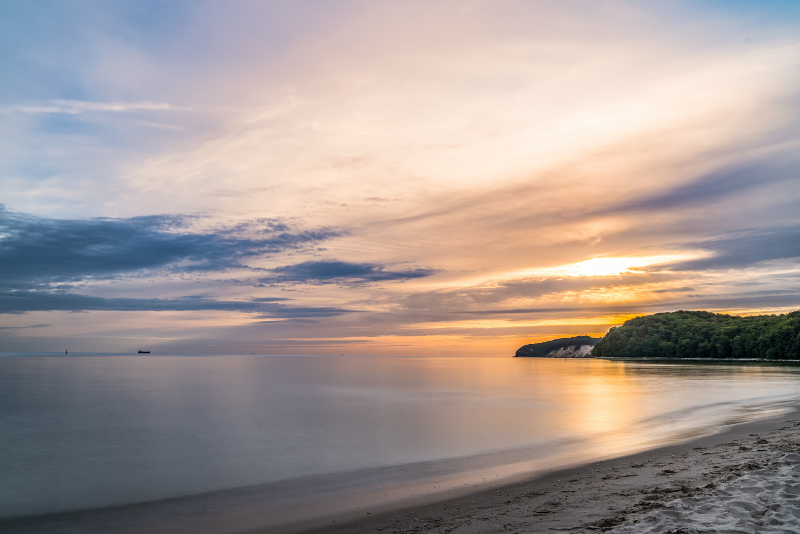 Sonnenaufgang in Binz