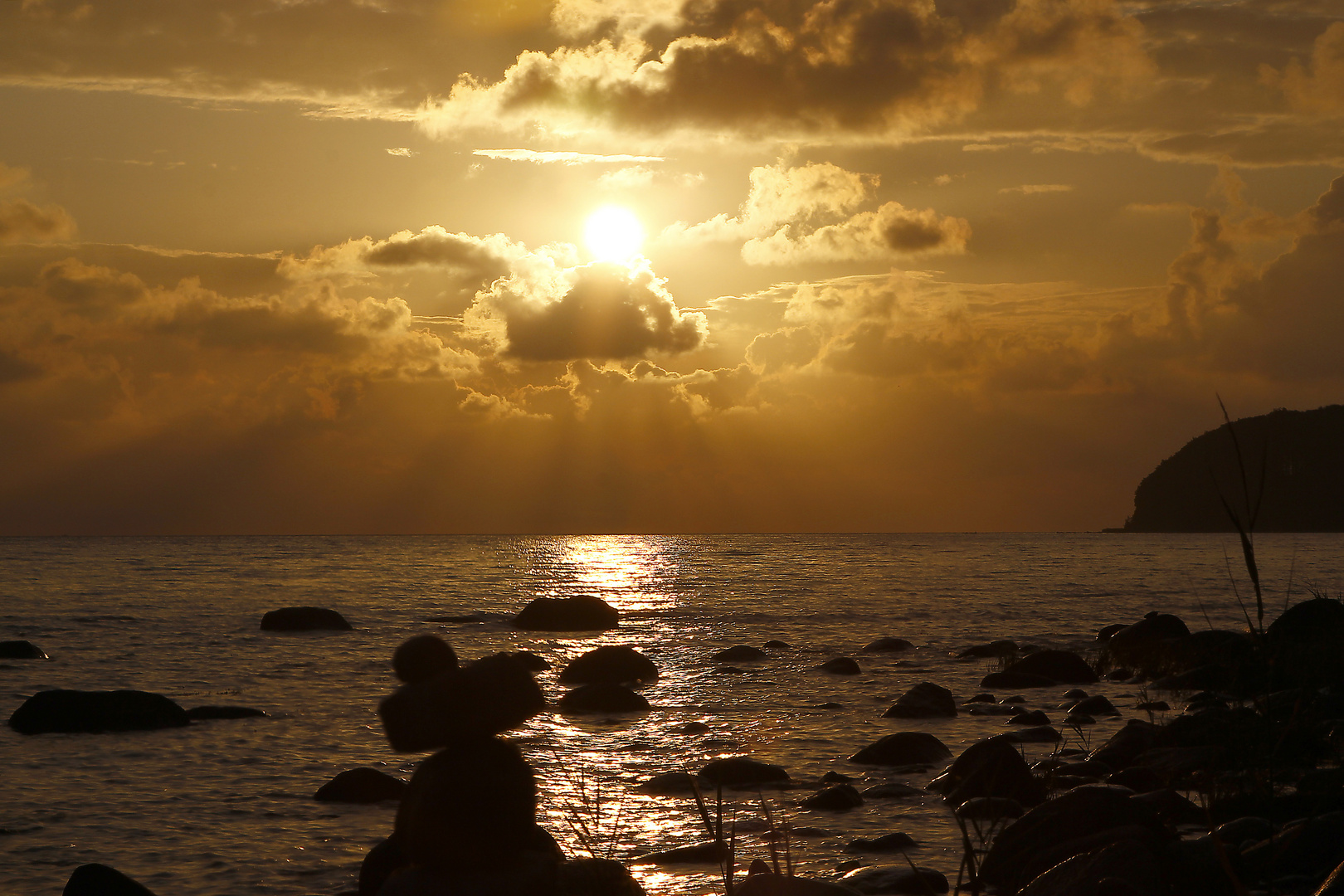 Sonnenaufgang in Binz