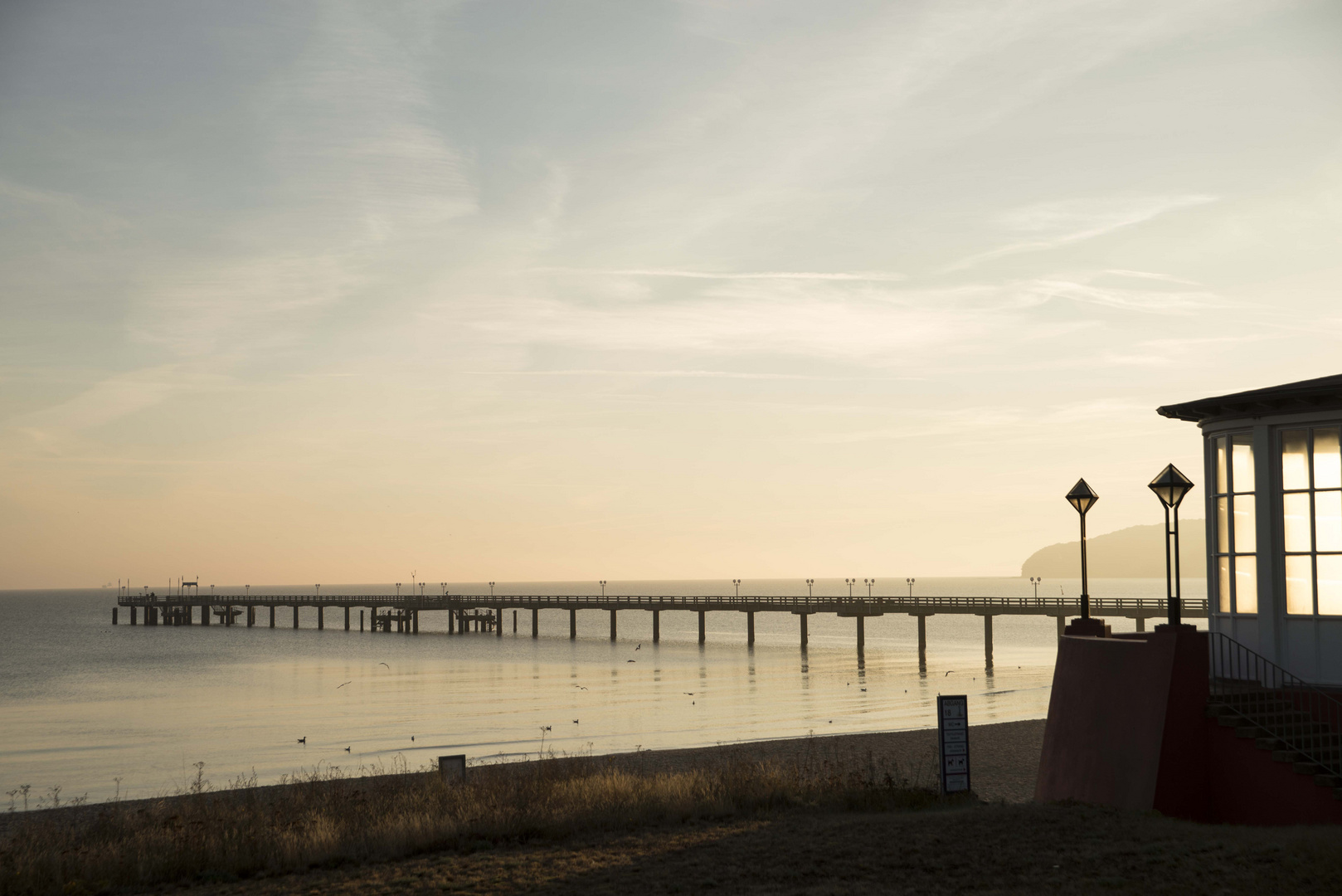 Sonnenaufgang in Binz auf Rügen