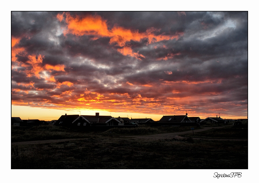 Sonnenaufgang in Bjerregard DK