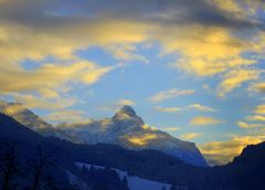 Sonnenaufgang in Bludenz