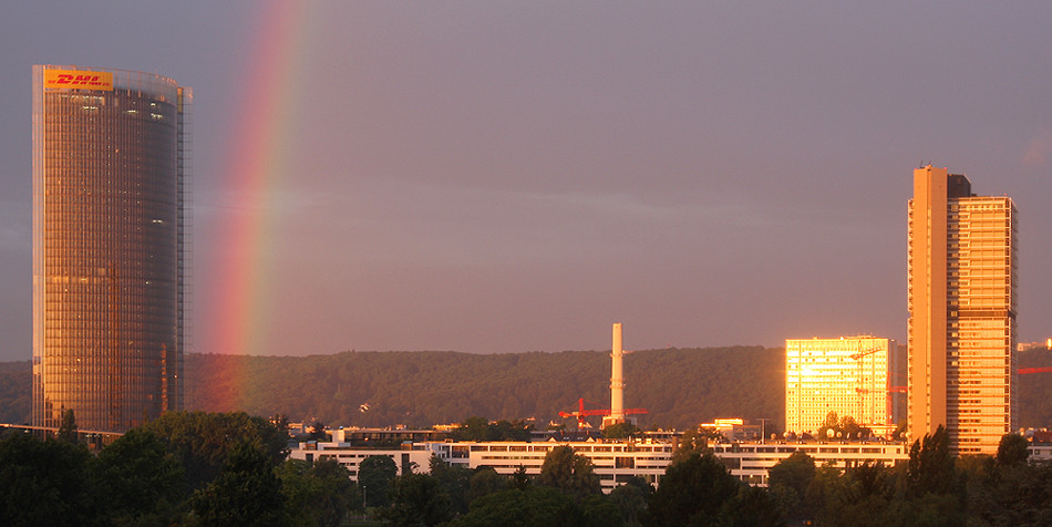 Sonnenaufgang in Bonn