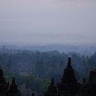 Sonnenaufgang in Borobudur