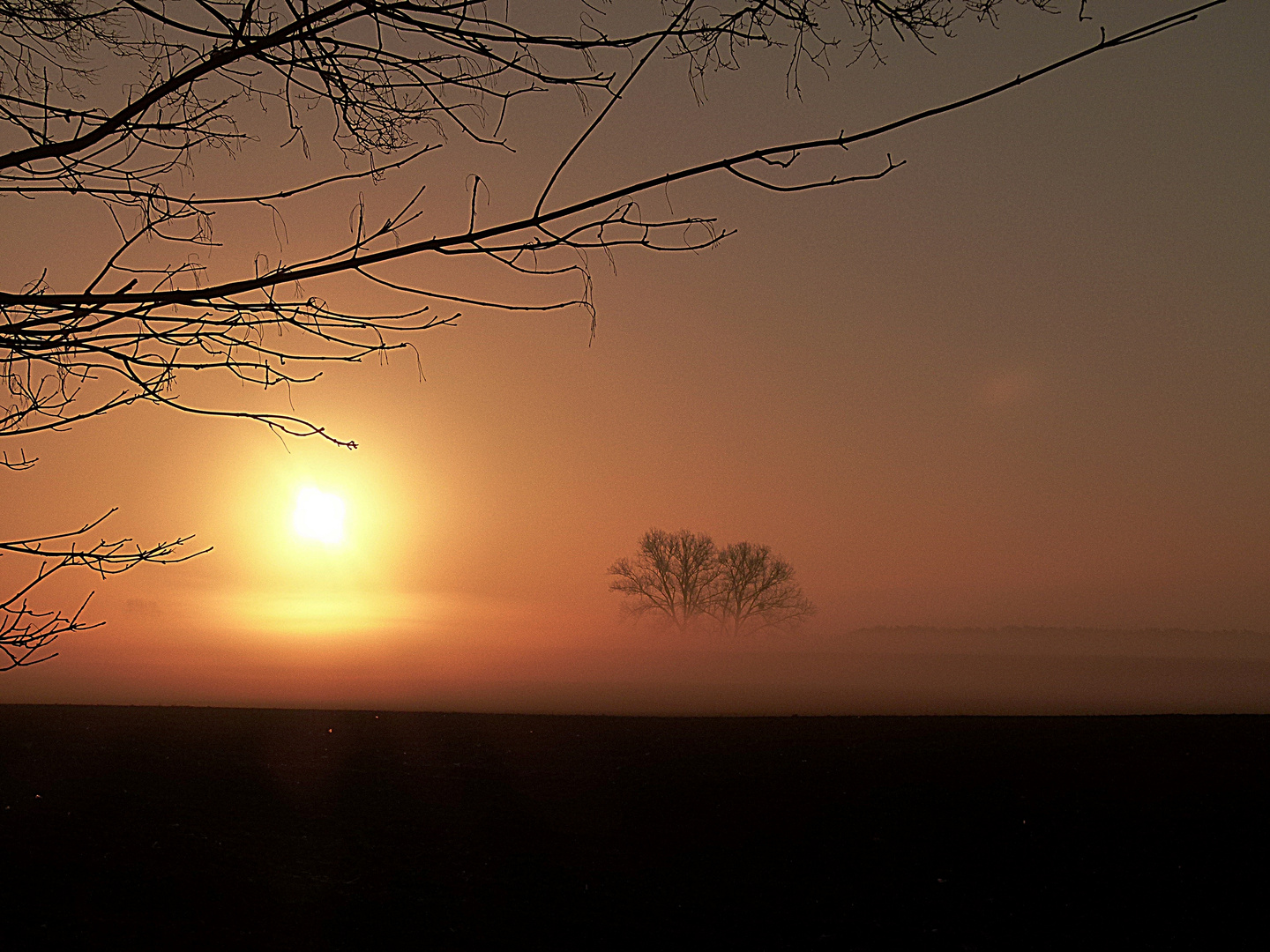 Sonnenaufgang in Brandenburg