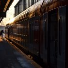 Sonnenaufgang in Bremen Hbf