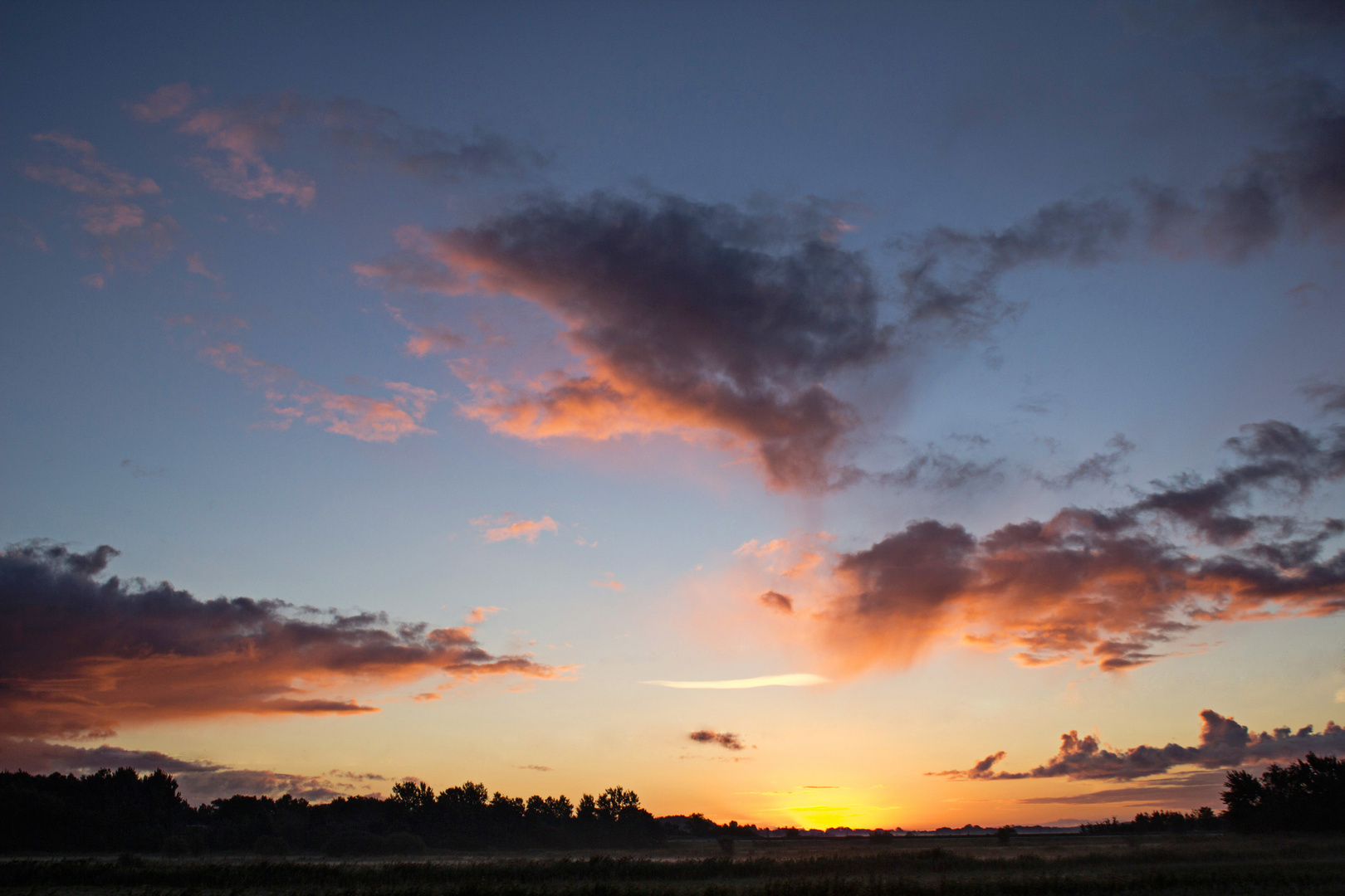 "Sonnenaufgang in Bremerhaven"