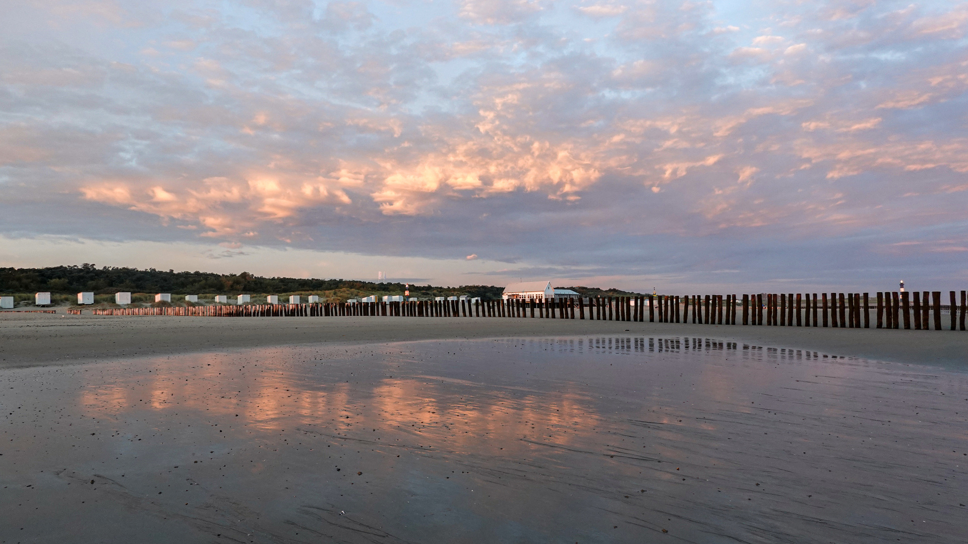 Sonnenaufgang in Breskens