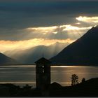 Sonnenaufgang in Brissago am Lago Maggiore