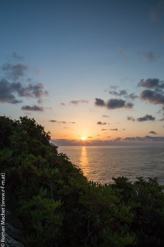 Sonnenaufgang in Cala Mendia