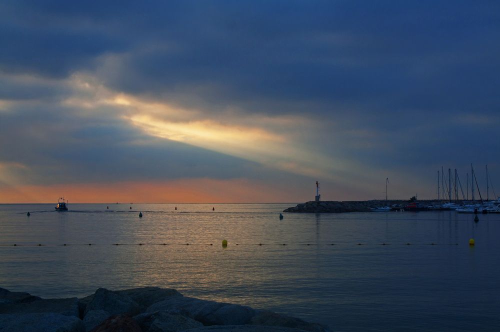 Sonnenaufgang in Cavalaire sur Mer