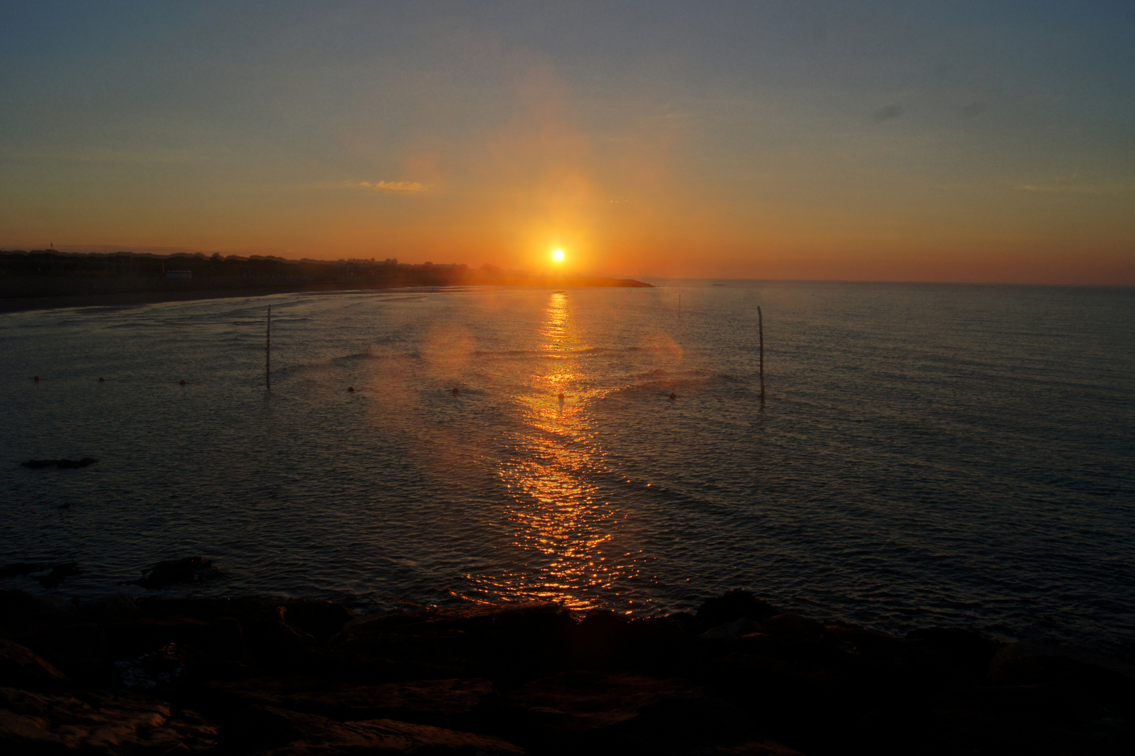 Sonnenaufgang in Cavallino