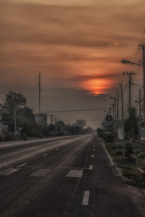 Sonnenaufgang in Chiang Mai