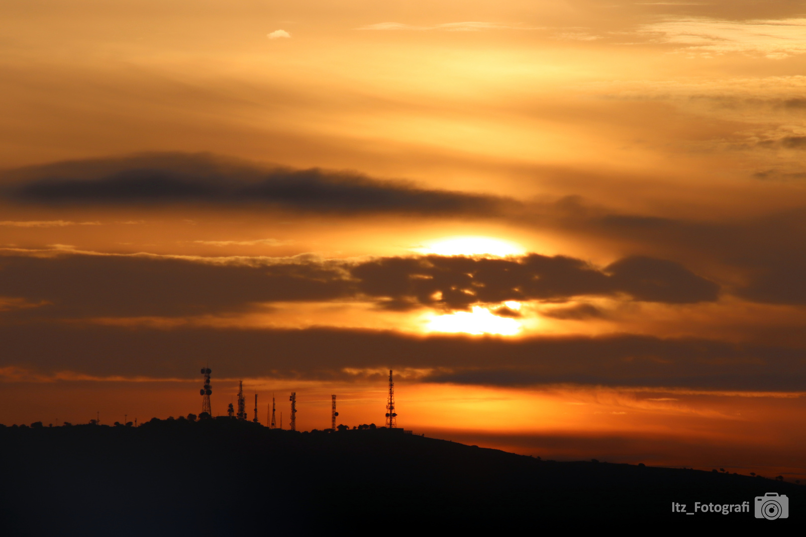 Sonnenaufgang in Civitavecchia