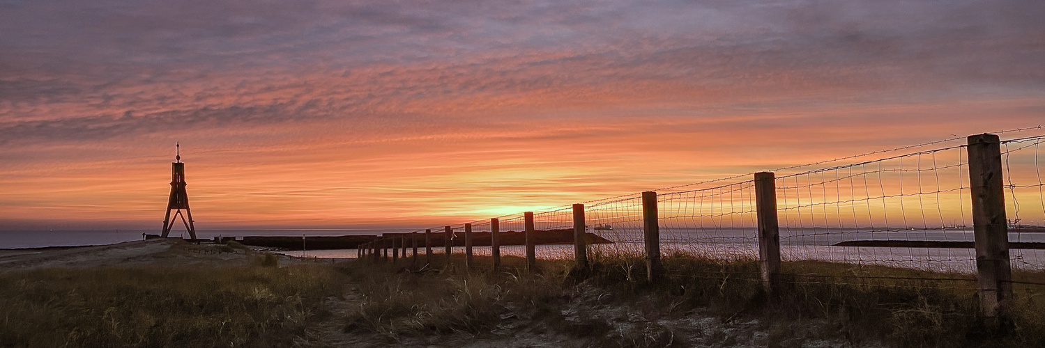 sonnenaufgang in Cuxhaven - sunrise