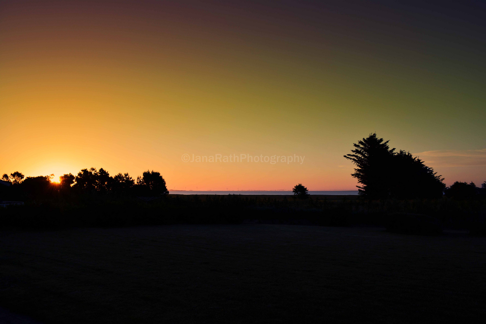 Sonnenaufgang in Dänemark