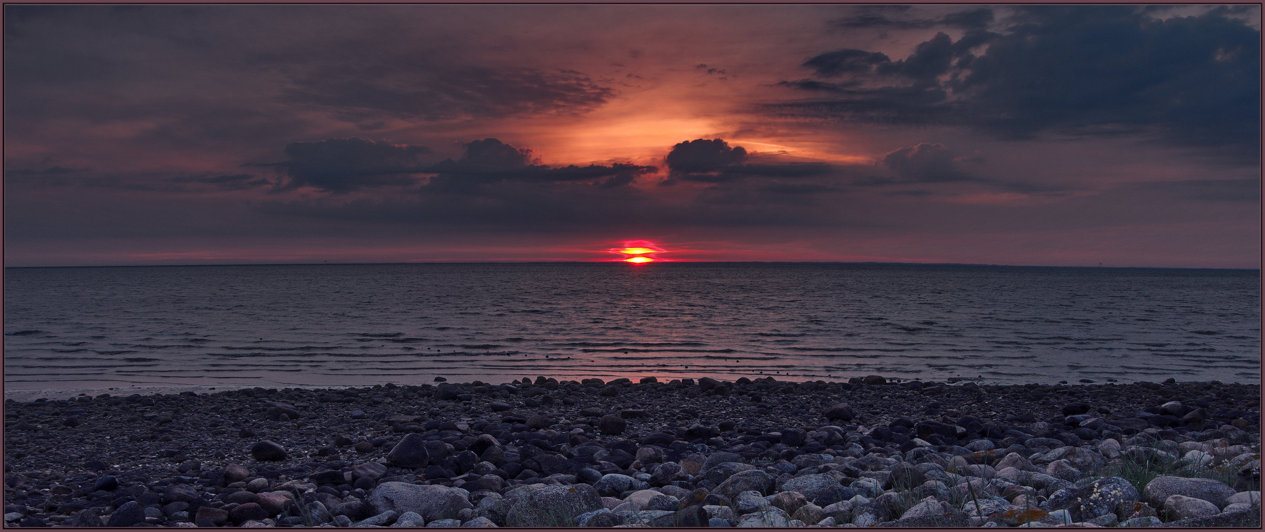 Sonnenaufgang in Dänemark