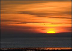 Sonnenaufgang in Dänemark