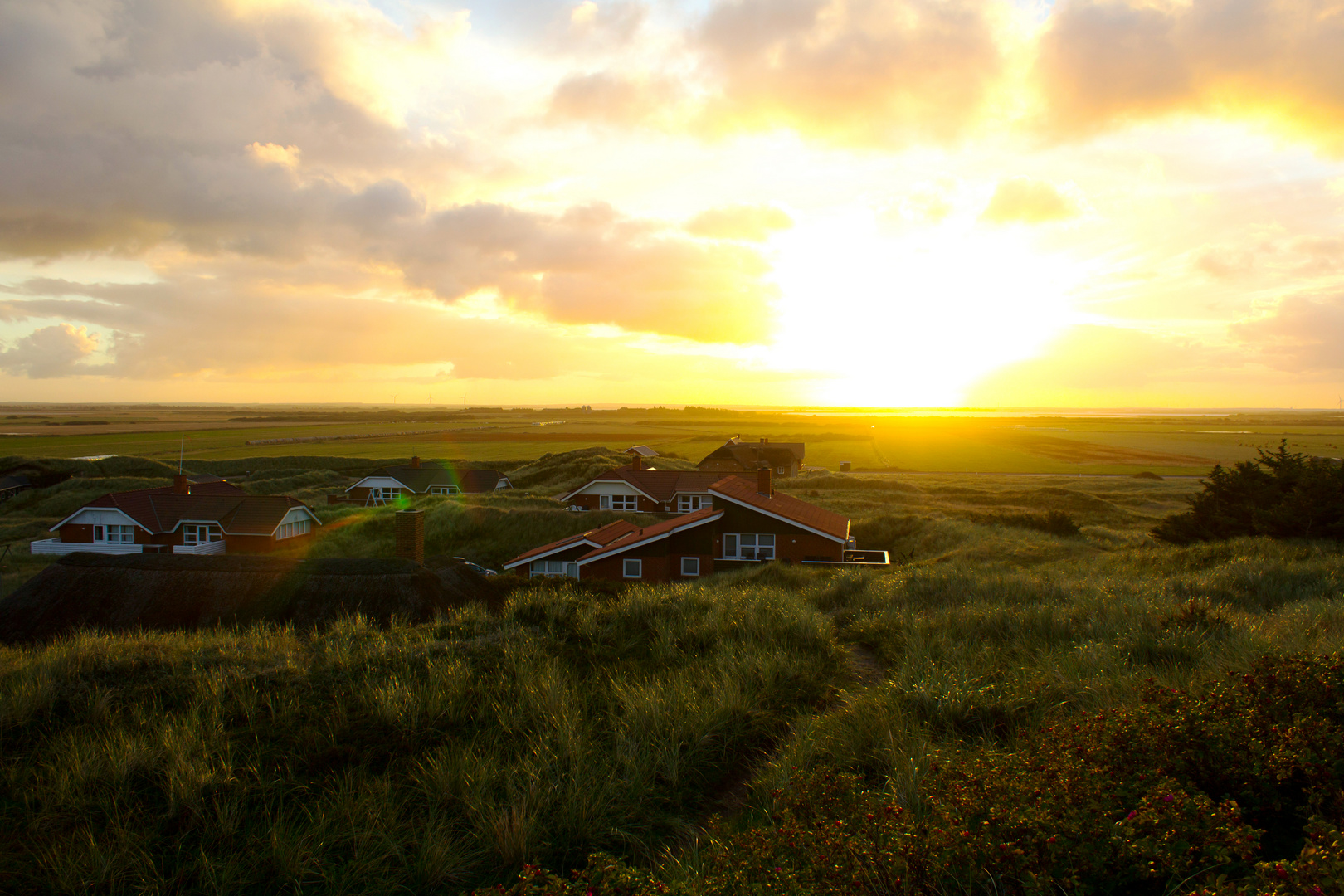 Sonnenaufgang in Dänemark