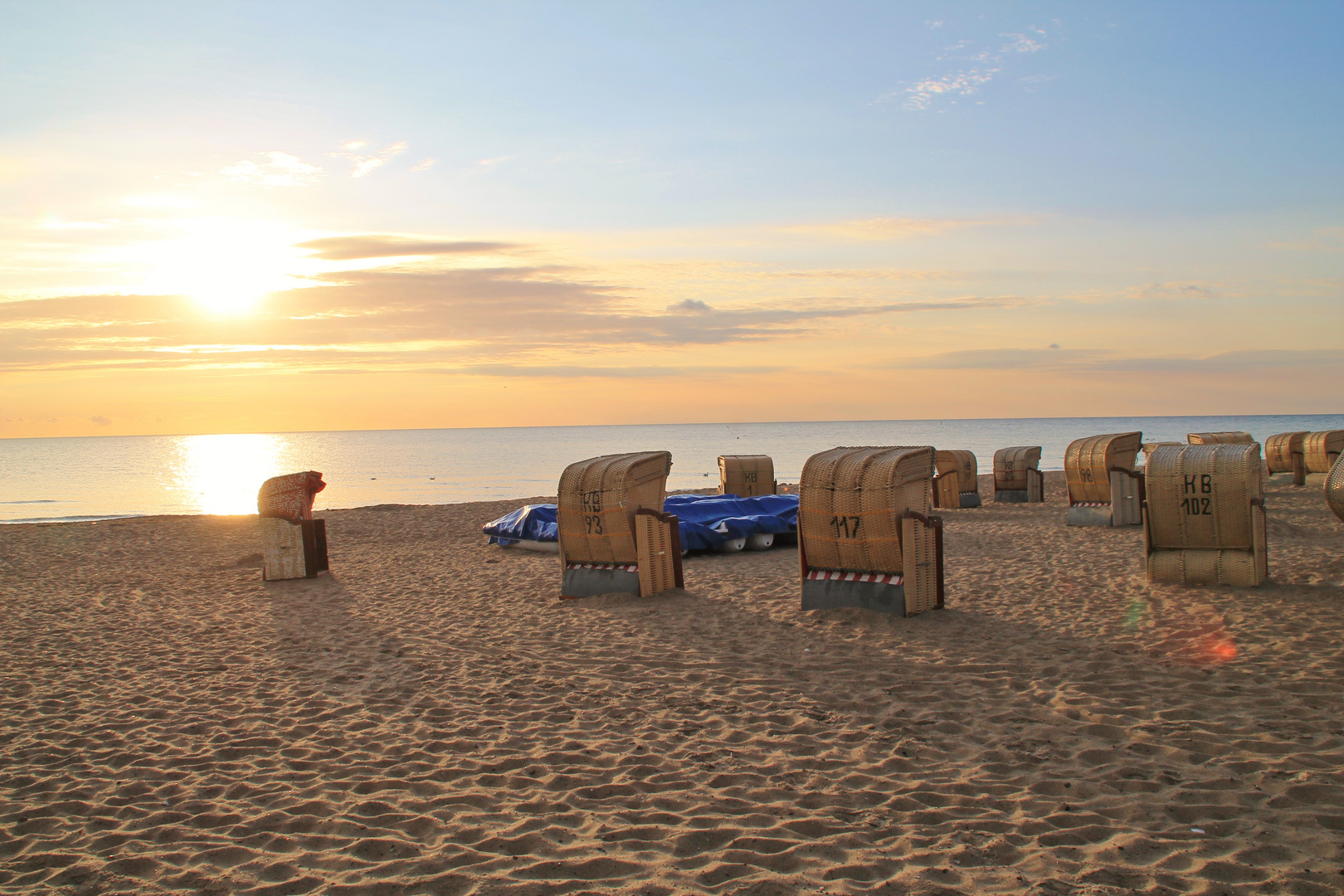 Sonnenaufgang in Dahme