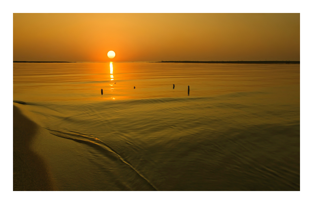 Sonnenaufgang in Delta Nestou