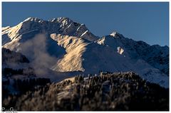 Sonnenaufgang in den Alpen